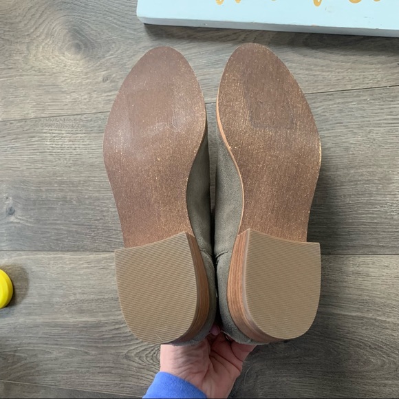 BP Taupe Suede Booties NWOT - Picture 5 of 7